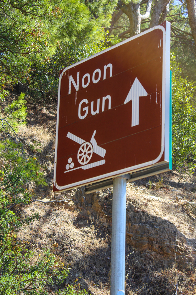 The Noon Gun in Cape Town, South Africa the oldest cannons in daily