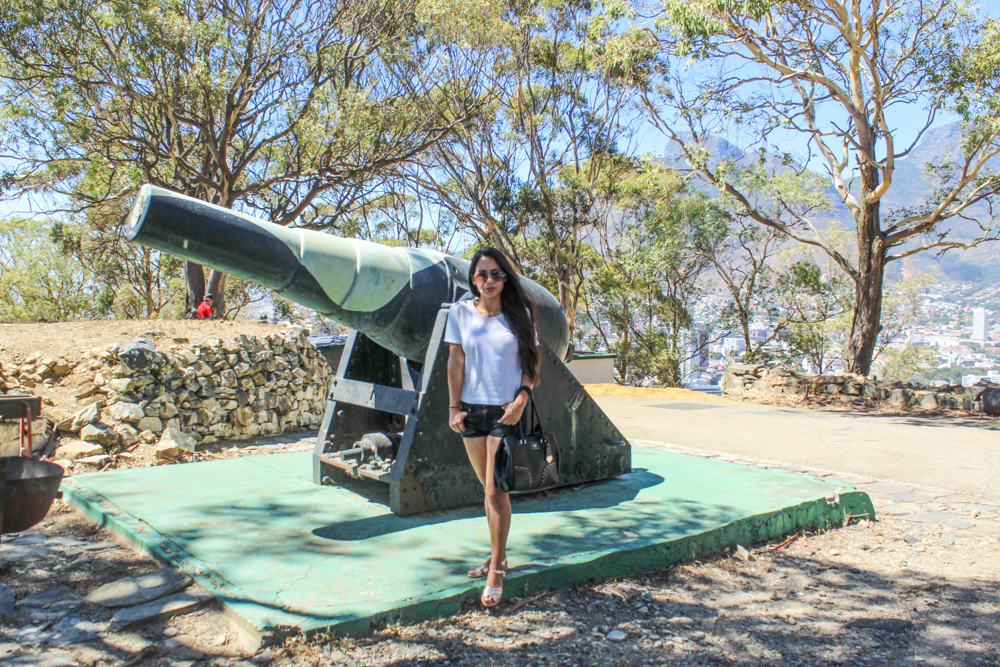 The Noon Gun in Cape Town, South Africa the oldest cannons in daily